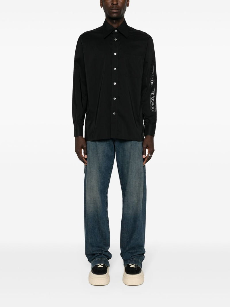 MM6 Maison Margiela Straight denim jeans | Urbalenti... | Urbalenti™ NYC