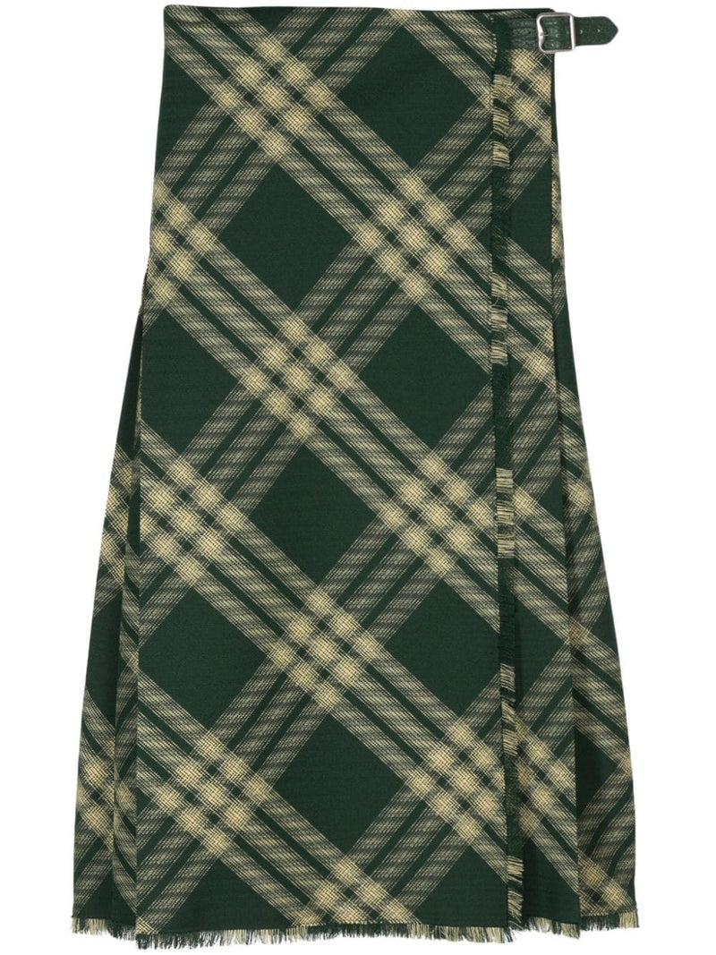Burberry Pleated wool skirt | Urbalenti™ NYC