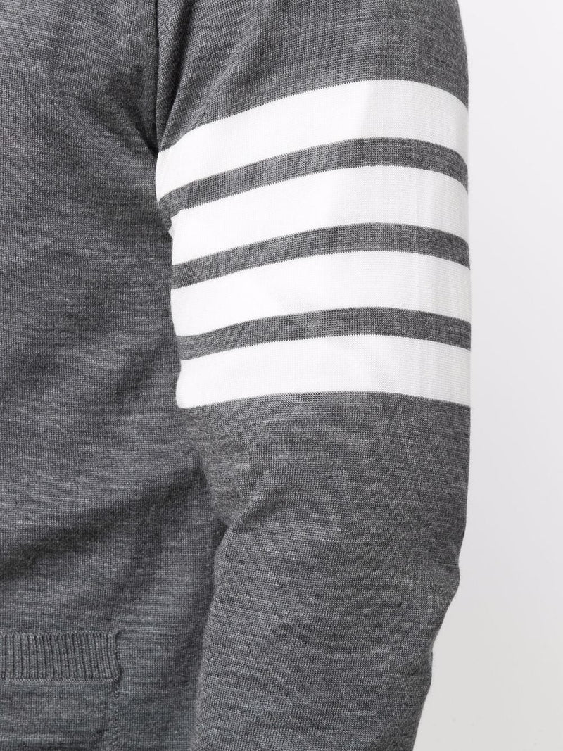 Thom Browne Thom Browne 4Bar wool cardigan