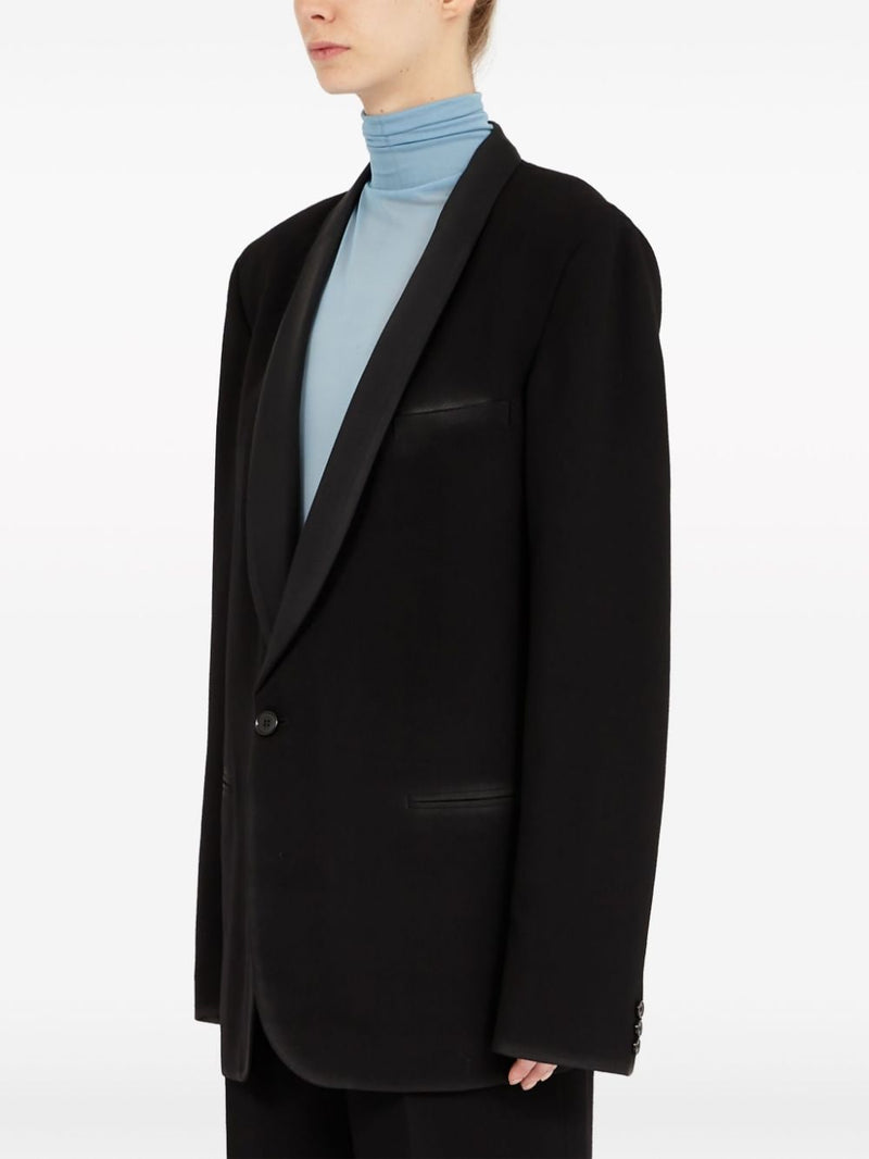 Maison Margiela Single-breasted blazer with 4-needle detail | Urbalenti™ NYC