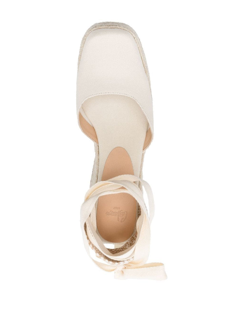 Castañer Tina Raffia Wedge Espadrilles | Urbalenti™ NYC