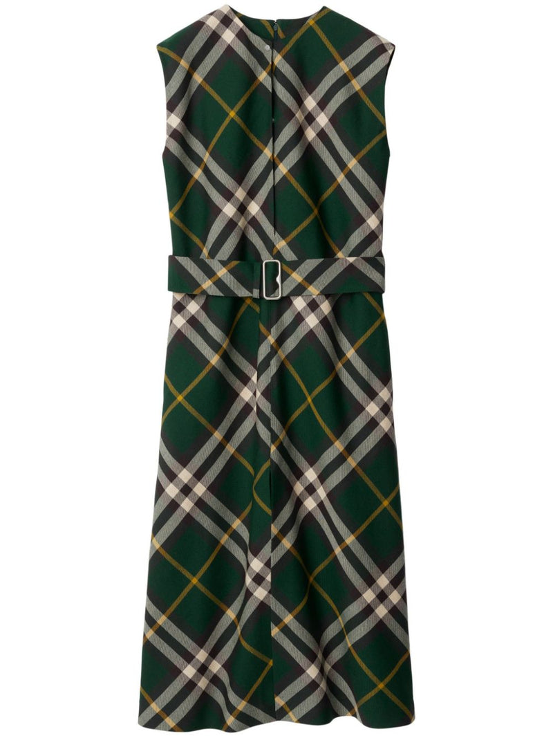 Burberry Nova Check Midi Dress | Urbalenti™ NYC