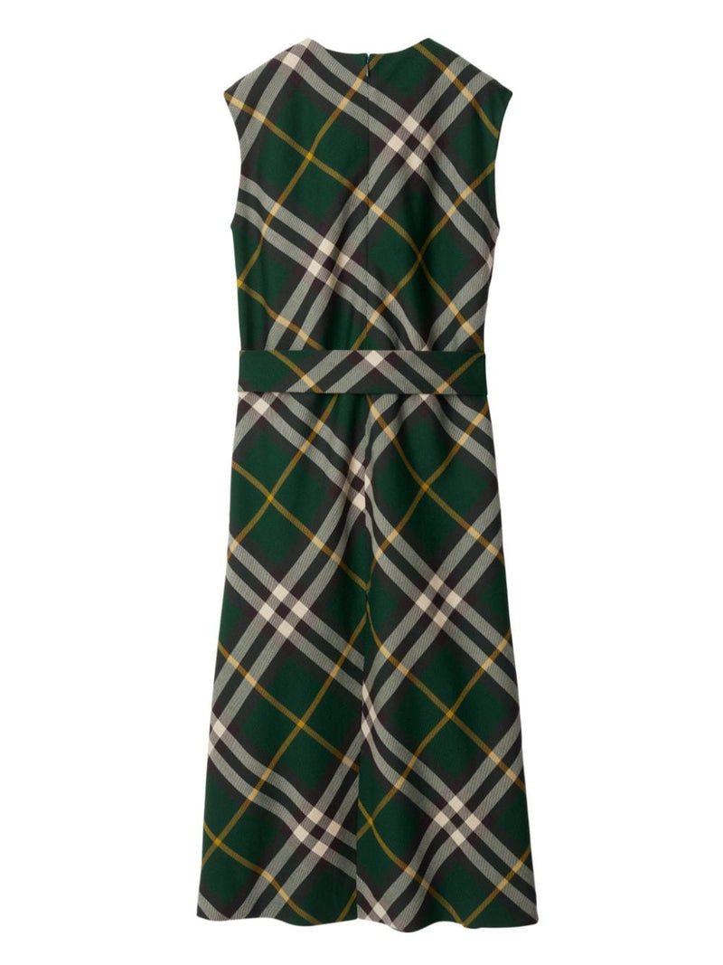 Burberry Nova Check Midi Dress | Urbalenti™ NYC