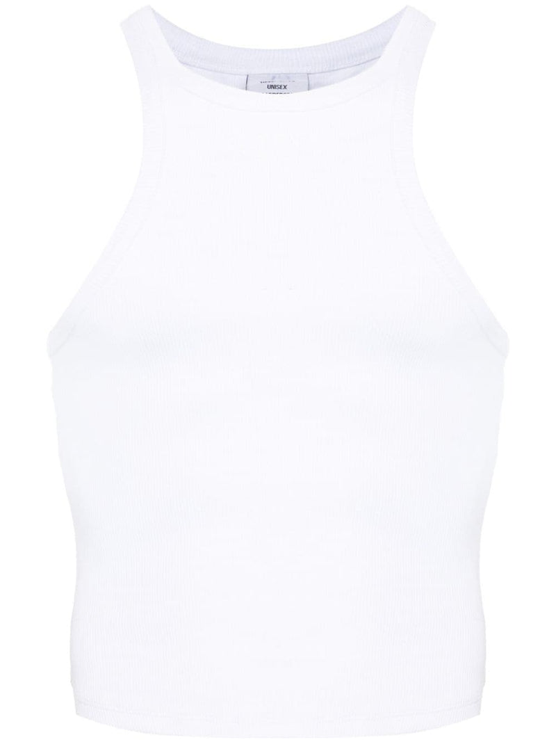 Vetements Vetements Logo cotton tank top