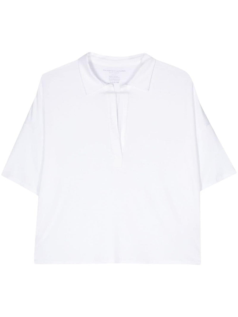 Majestic MAJESTIC T-shirts and Polos WHITE