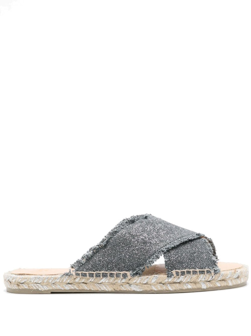 Castañer Palmera flat slip-on espadrille - Canvas - Style ERA0324289 | U... | Urbalenti™ NYC