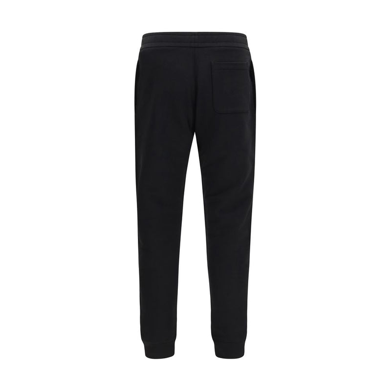 Moncler Black Cotton Athletic Pants