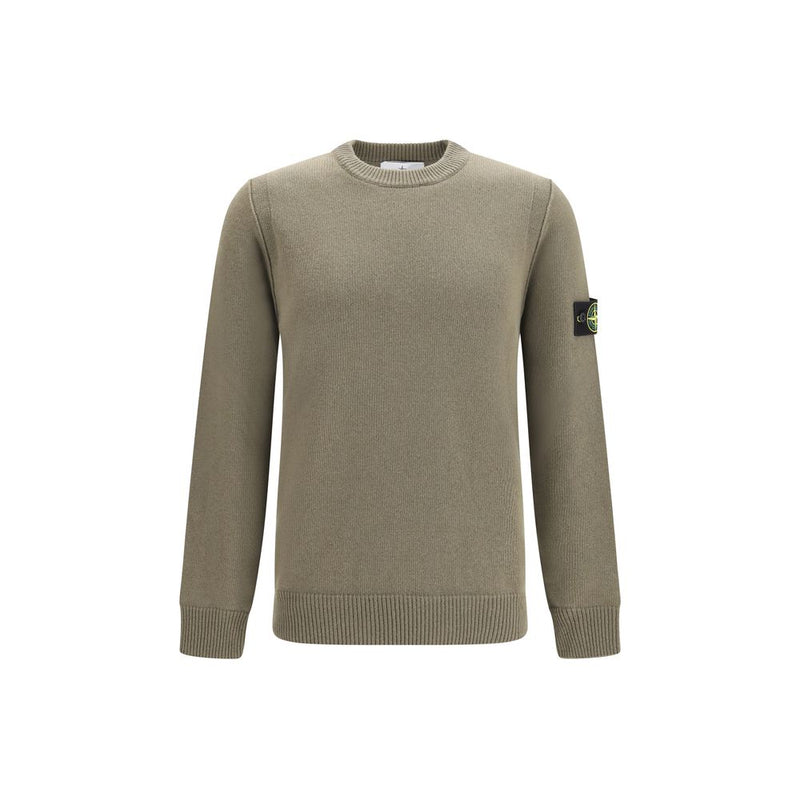 Stone Island Bicolor Cotton Sweatshirt