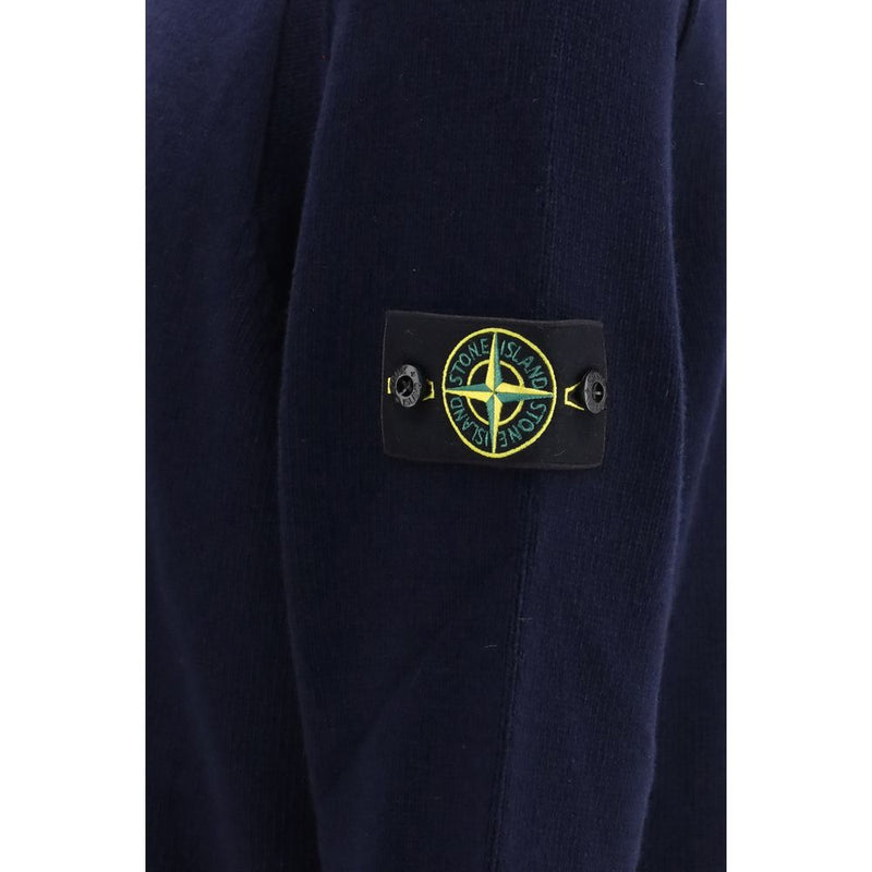 Stone Island Black Cotton Sweatshirt
