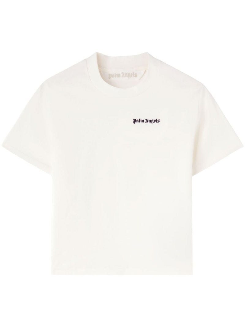 Palm Angels Logo cotton t-shirt | Urbalenti Variant 2 | Urbalenti™ NYC