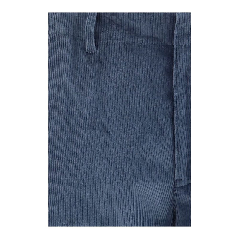 Etro Blue Cotton Casual Pants