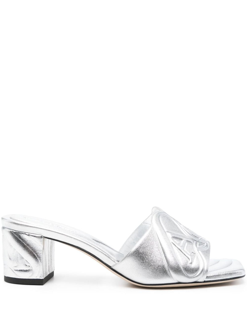 Alexander McQueen 60mm Seal Mules | Urbalenti™ NYC