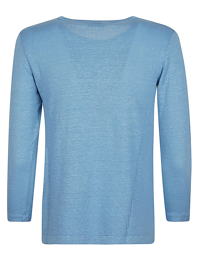 Base Base Linen jersey long sleeve t-shirt