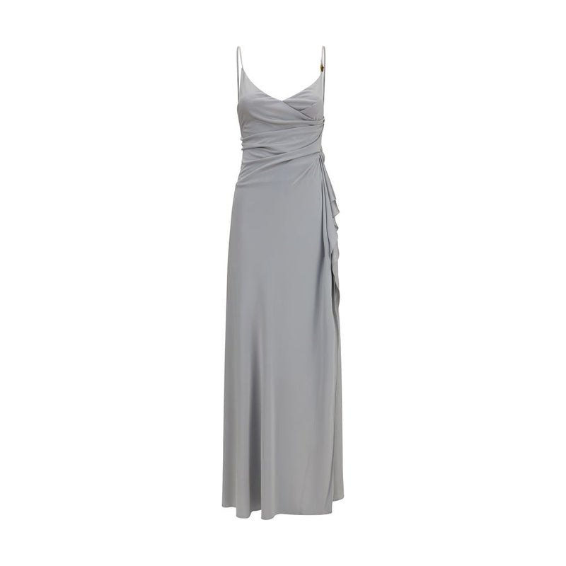 Versace Gray Viscose Casual Dress
