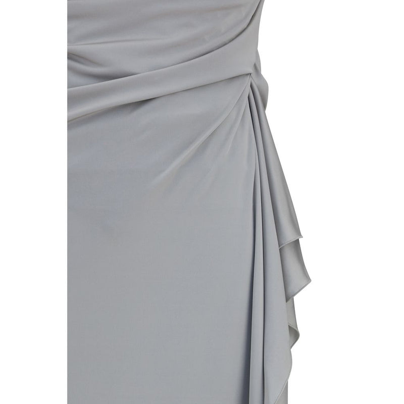 Versace Gray Viscose Casual Dress