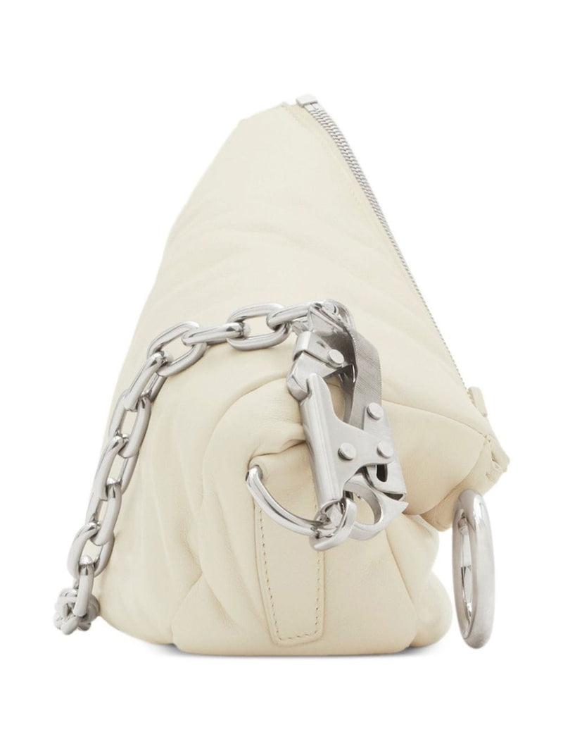 Burberry Small Knight Leather Shoulder Bag | Urbalenti™ NYC