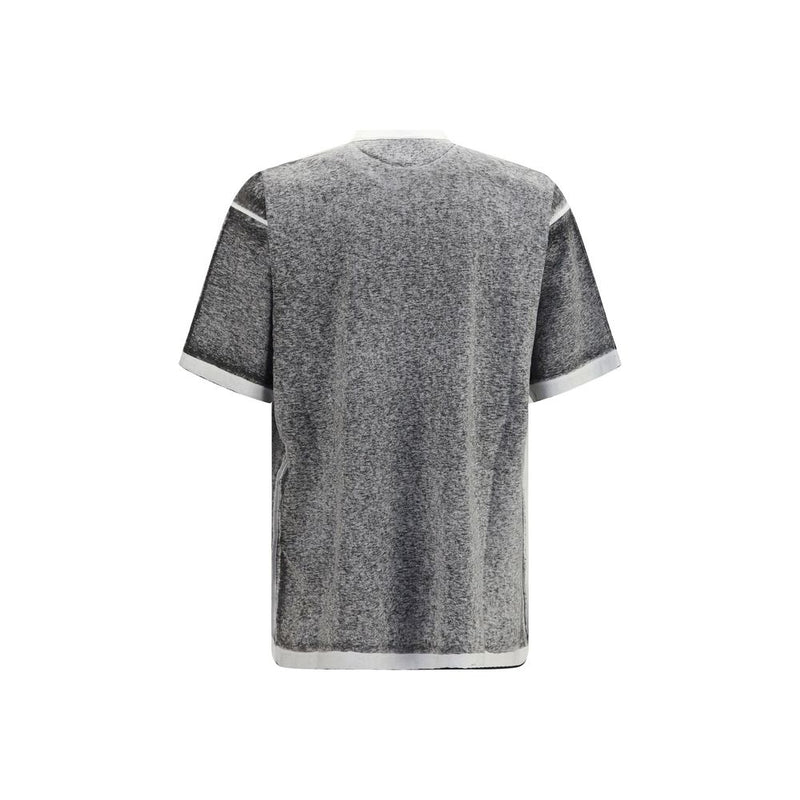 Balenciaga Gray Cotton T-Shirt