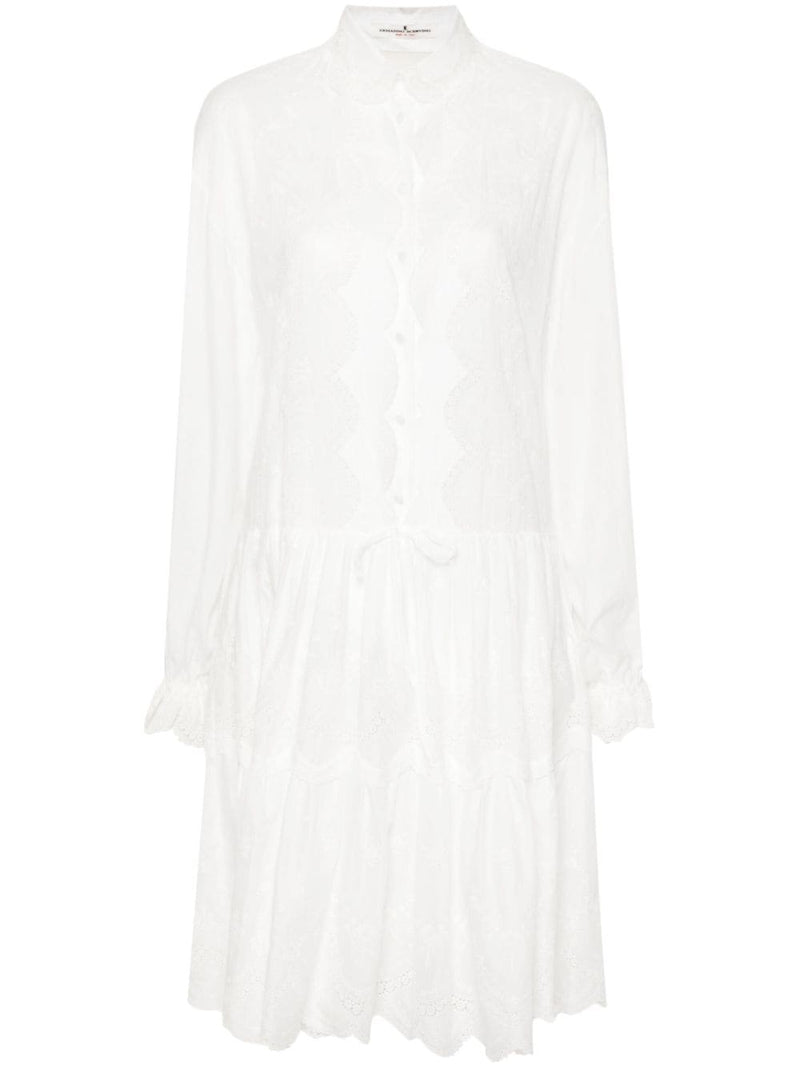 Ermanno Scervino Ermanno Scervino Embroidered shirt dress