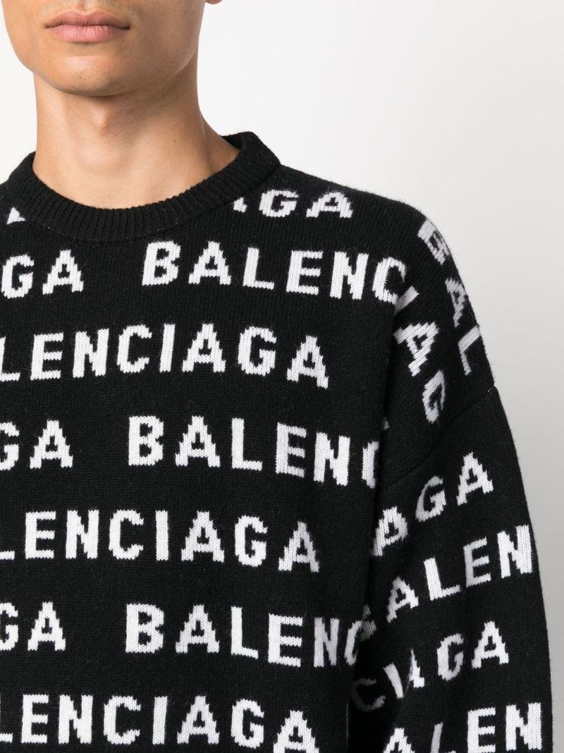 Balenciaga logo sweater | Urbalenti™ NYC