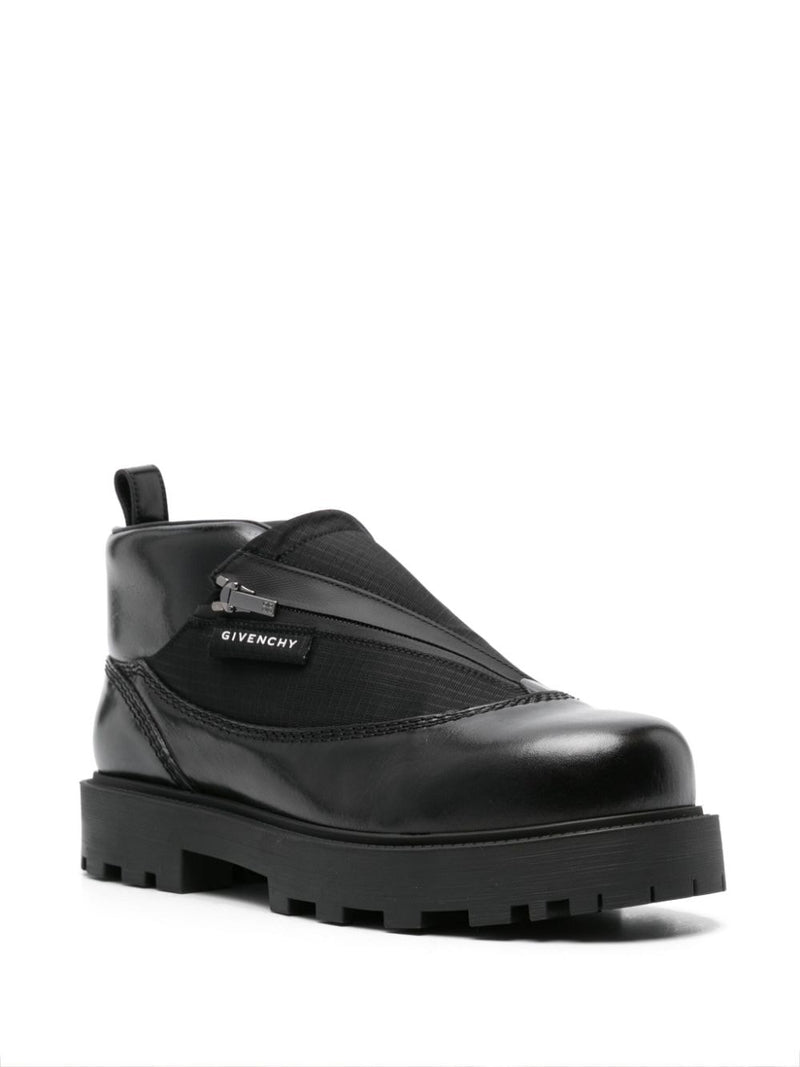 Givenchy Storm ankle-length leather boots | Urbalenti™ NYC