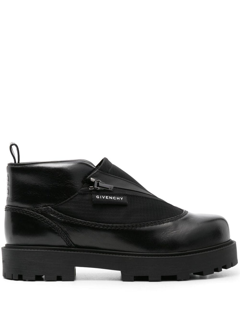 Givenchy Storm ankle-length leather boots | Urbalenti™ NYC