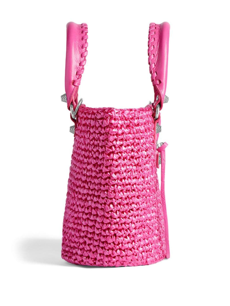 Balenciaga small shoulder bag Le Cagole Panier | Urbalenti™ NYC