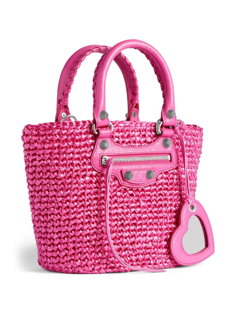 Balenciaga small shoulder bag Le Cagole Panier | Urbalenti™ NYC