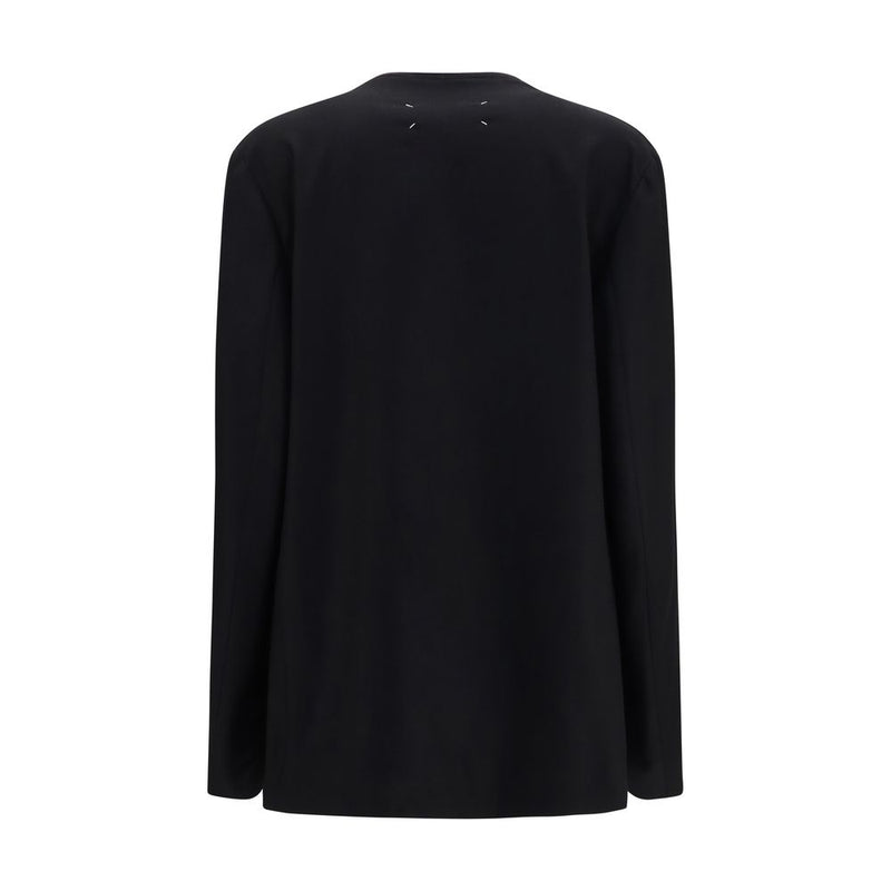 Maison Margiela Black Wool Oves Aries Jacket