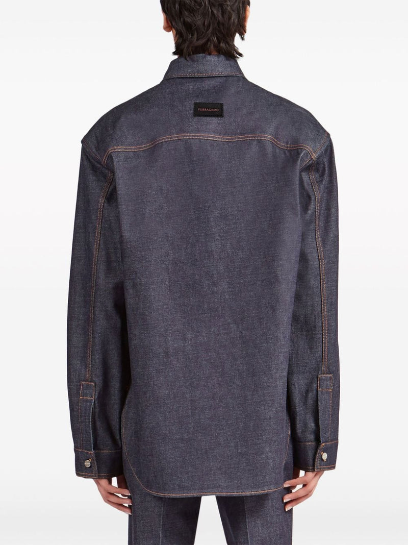 Ferragamo Da notare i polsini c Cotton shirt | Urbalenti™ NYC