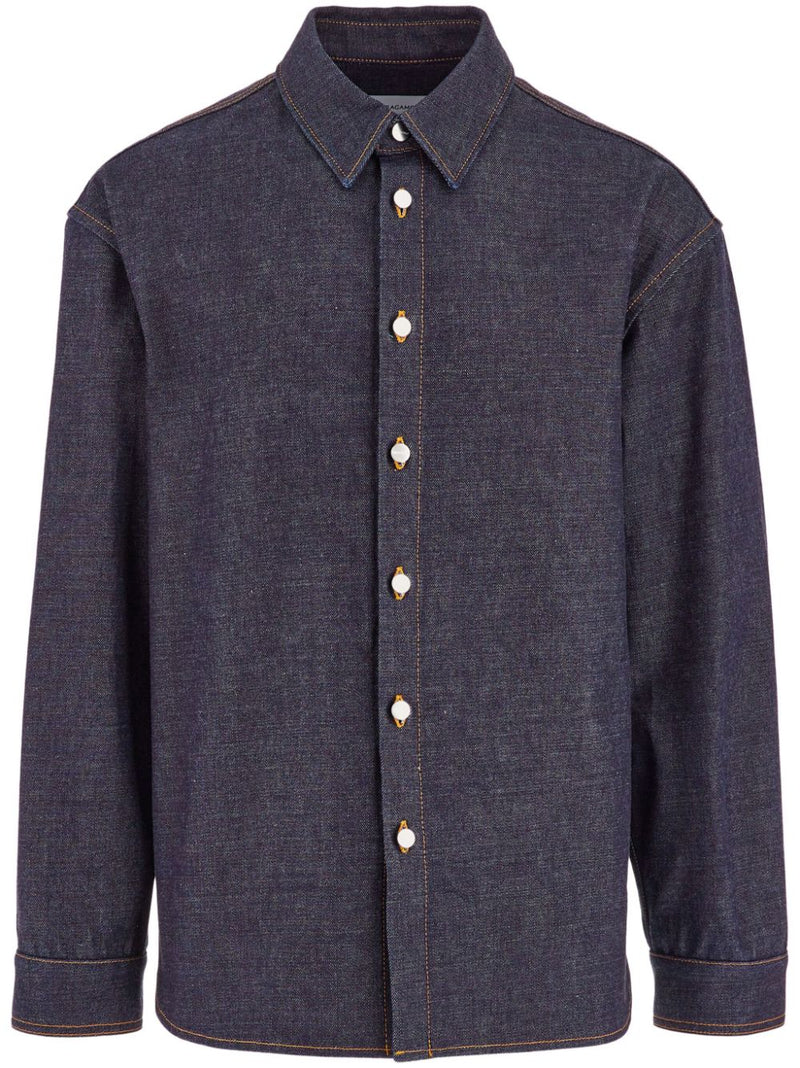 Ferragamo Da notare i polsini c Cotton shirt | Urbalenti™ NYC