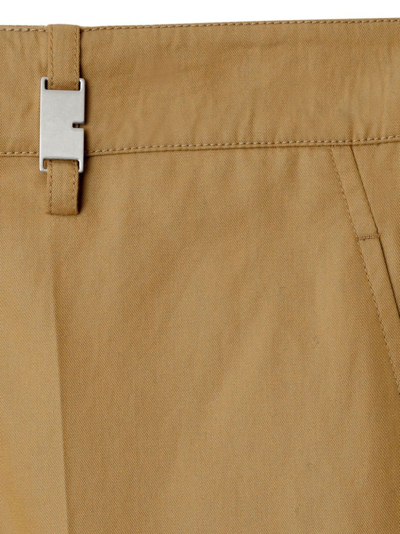 Burberry Straight-leg cotton trousers | Urbalenti™ NYC