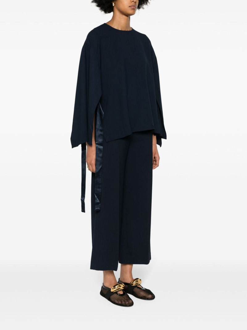 Erika Cavallini Semi-Couture Erika Cavallini Semi-Couture Cady texture blouse