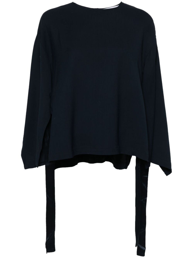 Erika Cavallini Semi-Couture Erika Cavallini Semi-Couture Cady texture blouse