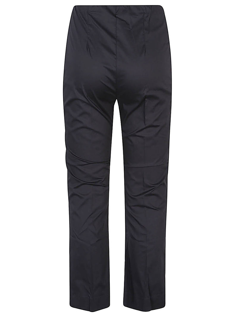 Liviana Conti Liviana Conti Cotton blend cropped flared trousers