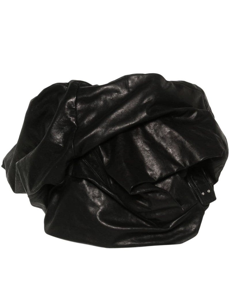 Rick Owens Rick Owens Draped leather bustier