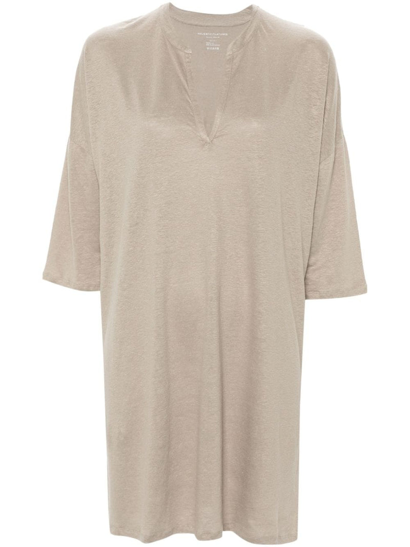 Majestic Majestic Conscious Criteria page Linen blend tunic dress