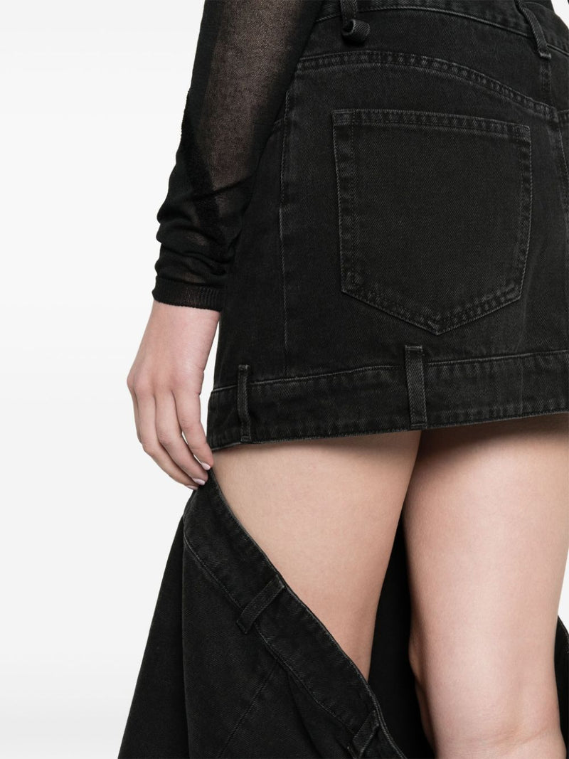 The Attico Denim skirt - Style 191D068100 | Urbalenti™ NYC