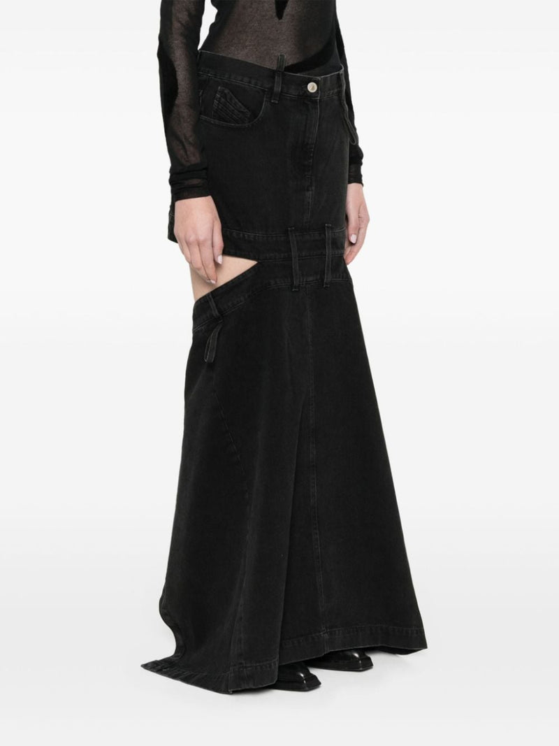 The Attico Denim skirt - Style 191D068100 | Urbalenti™ NYC