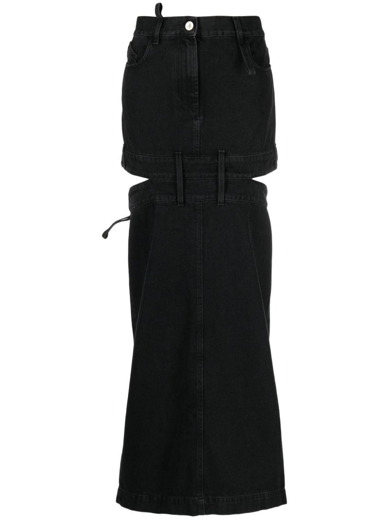 The Attico Denim skirt - Style 191D068100 | Urbalenti™ NYC
