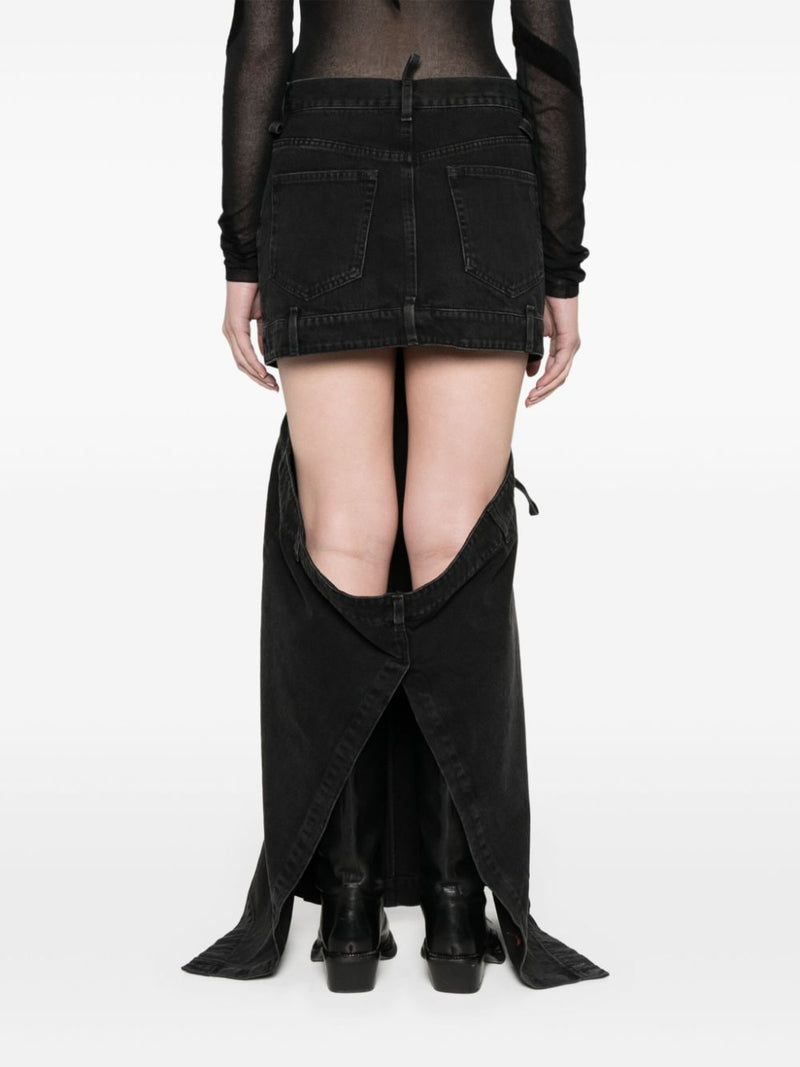 The Attico Denim skirt - Style 191D068100 | Urbalenti™ NYC
