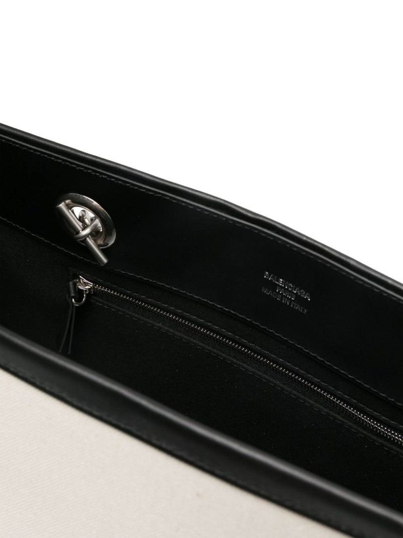 Balenciaga Logo Print Canvas Tote Bag | Urbalenti™ NYC