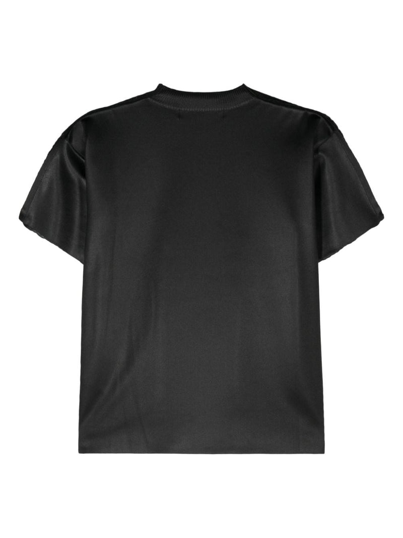 Junya Watanabe Junya Watanabe Open-knit crewneck t-shirt