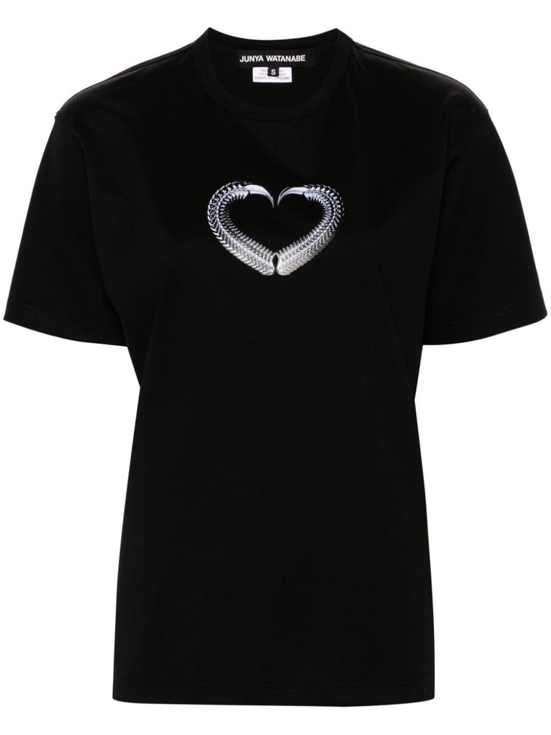 Junya Watanabe Junya Watanabe Printed cotton t-shirt