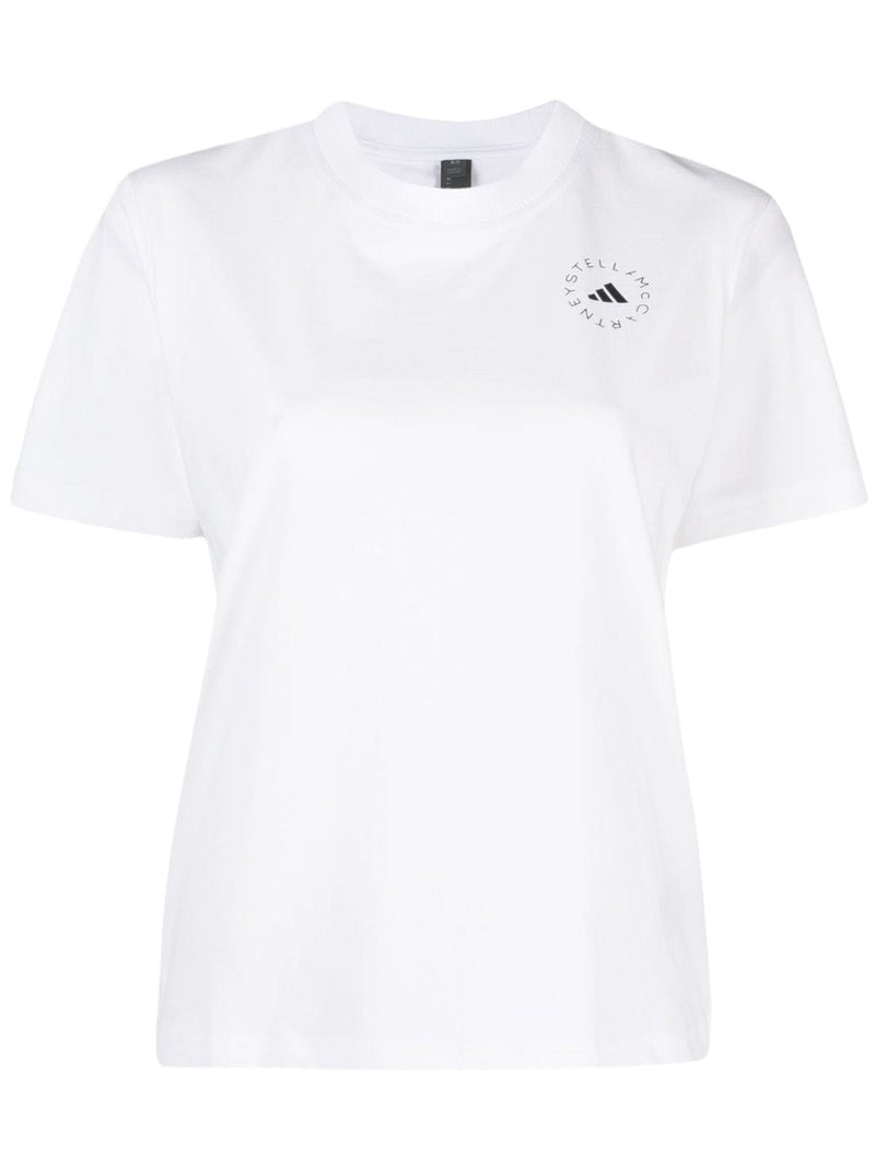 Adidas By Stella McCartney Logo sporty t-shirt | Urbalenti™ NYC