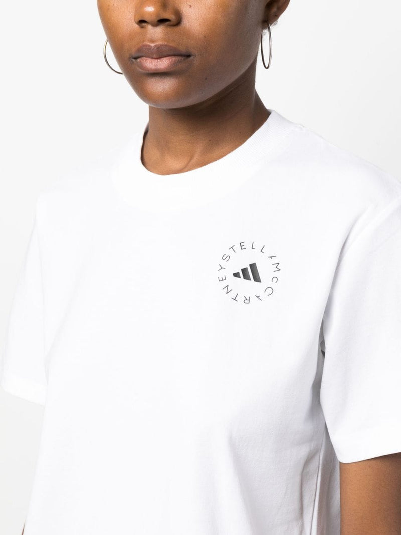 Adidas By Stella McCartney Logo sporty t-shirt | Urbalenti™ NYC