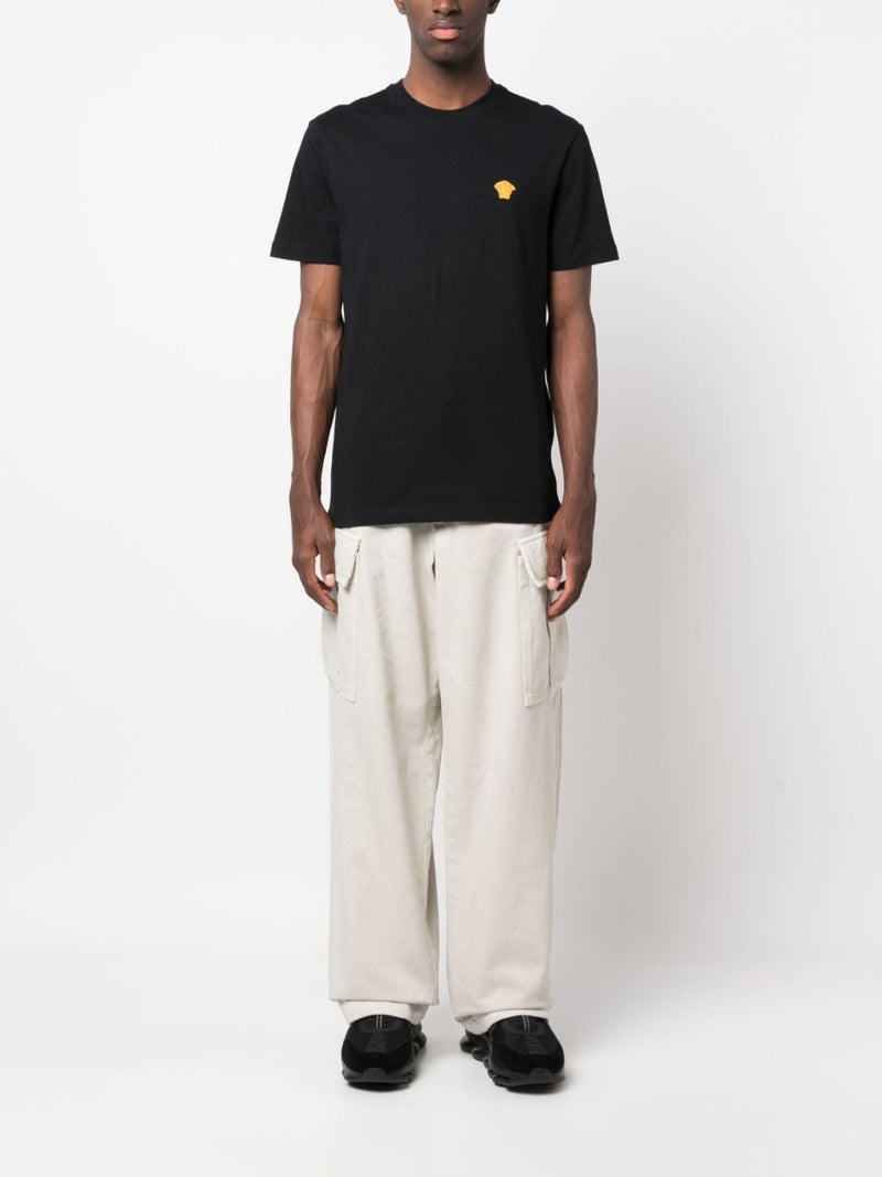 Versace Medusa T-Shirt - Black Cotton | Urbalenti™ NYC