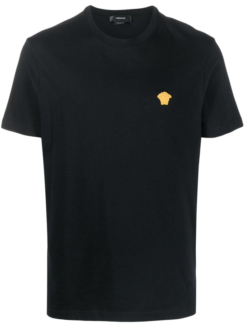 Versace Medusa T-Shirt - Black Cotton | Urbalenti™ NYC