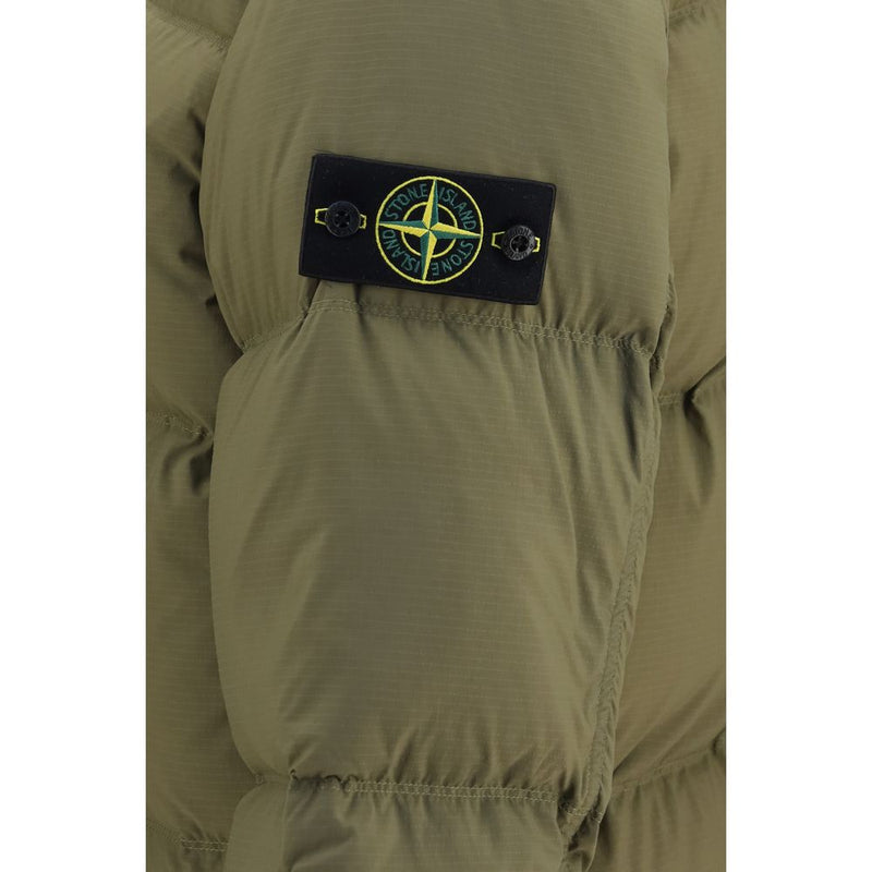 Stone Island Bicolor Polyamide Full-Length Jacket