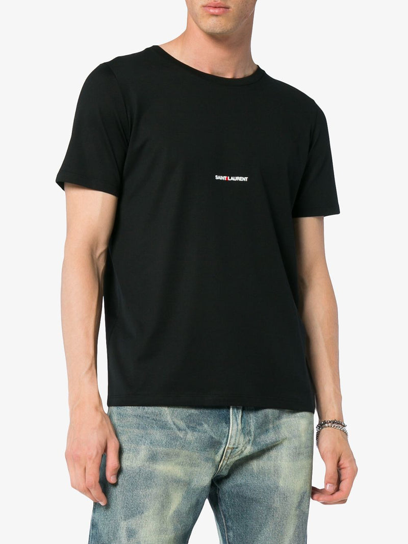 Saint Laurent logo print T-shirt | Urbalenti™ NYC