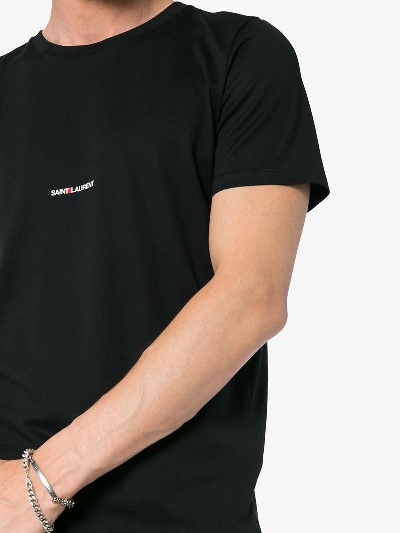 Saint Laurent logo print T-shirt | Urbalenti™ NYC